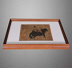 华亭书画装裱配框服务案例